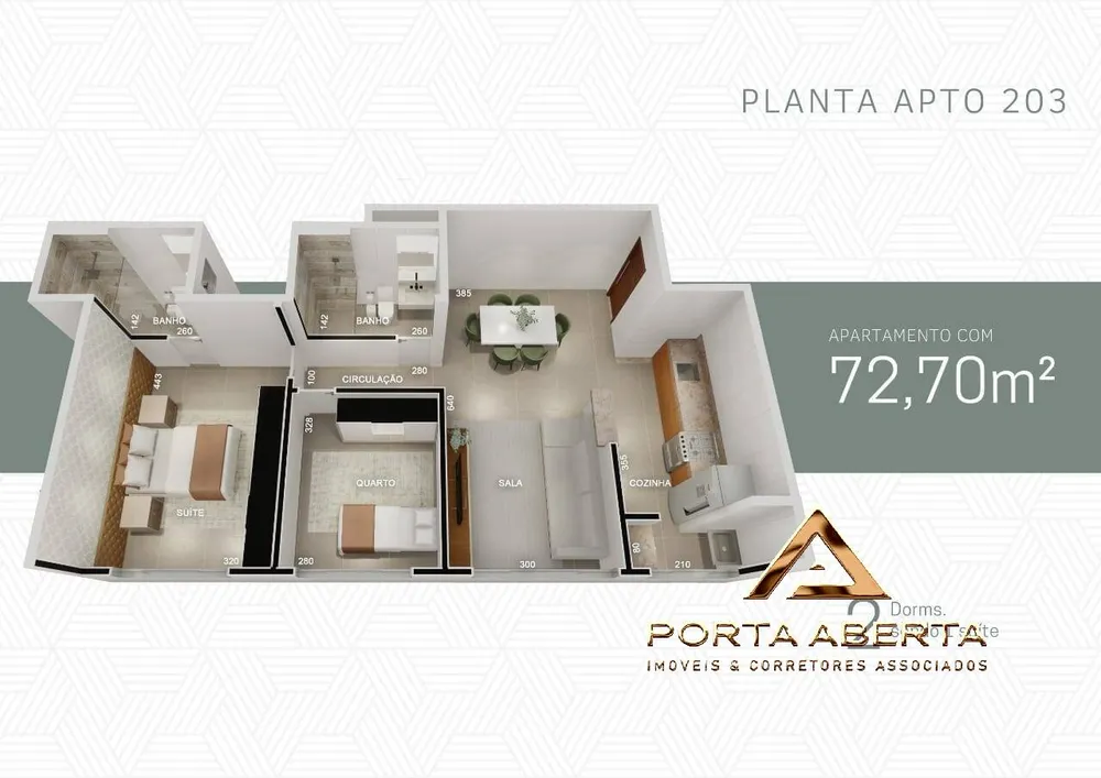 Apartamento, 2 quartos, 72 m² - Foto 12