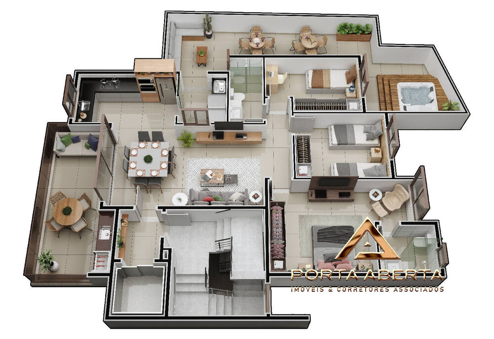 Apartamento, 3 quartos, 107 m² - Foto 3