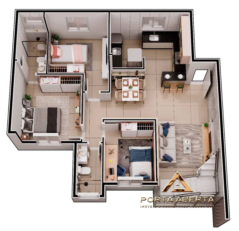 Apartamento, 3 quartos, 82 m² - Foto 16
