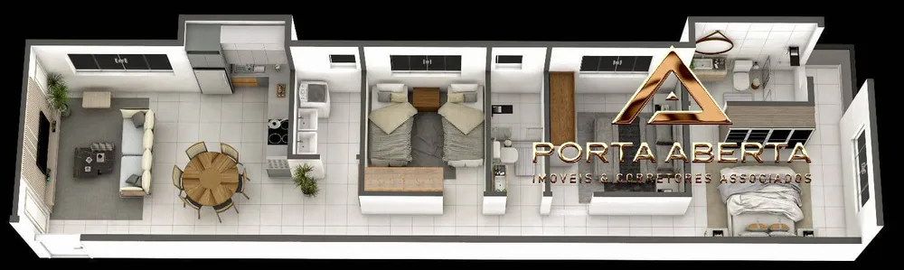 Apartamento, 2 quartos, 65 m² - Foto 3