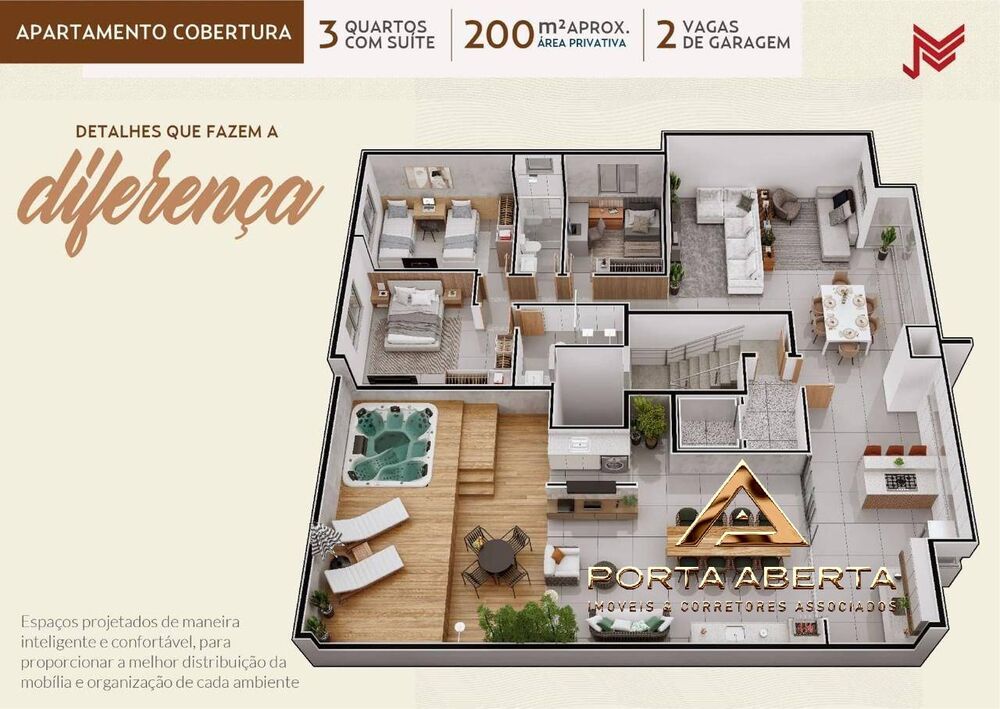 Apartamento, 3 quartos, 100 m² - Foto 3