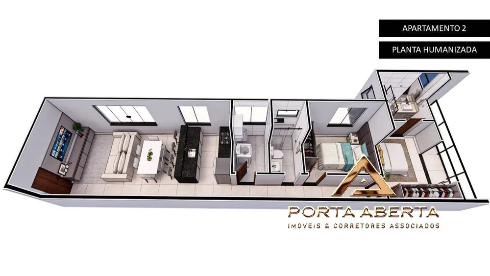 Apartamento, 3 quartos - Foto 2