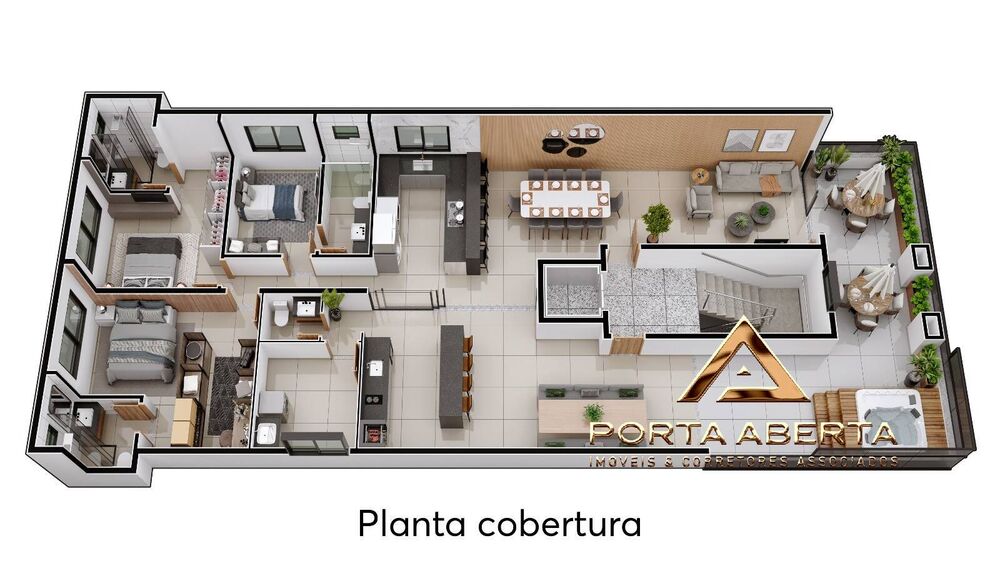 Apartamento, 3 quartos, 100 m² - Foto 4
