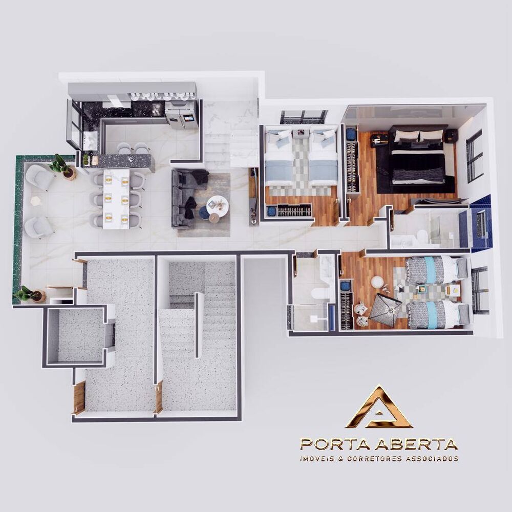 Apartamento, 3 quartos, 209 m² - Foto 1