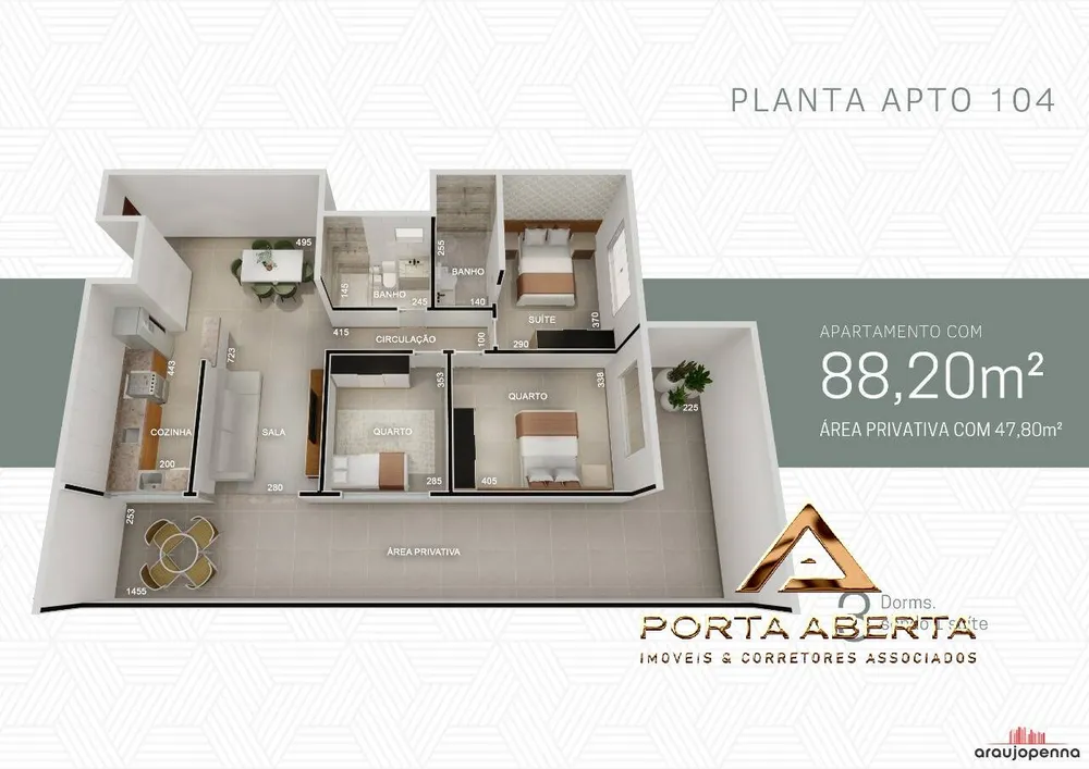 Apartamento, 3 quartos, 88 m² - Foto 16