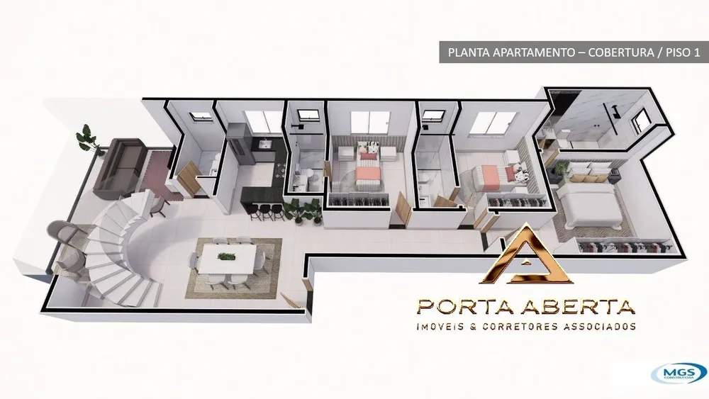 Apartamento, 3 quartos, 134 m² - Foto 2