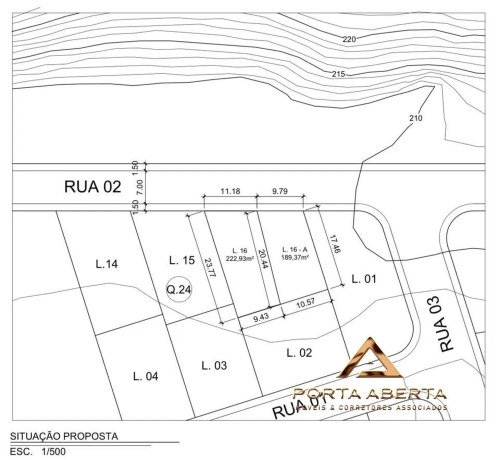 Terreno, 189 m² - Foto 2