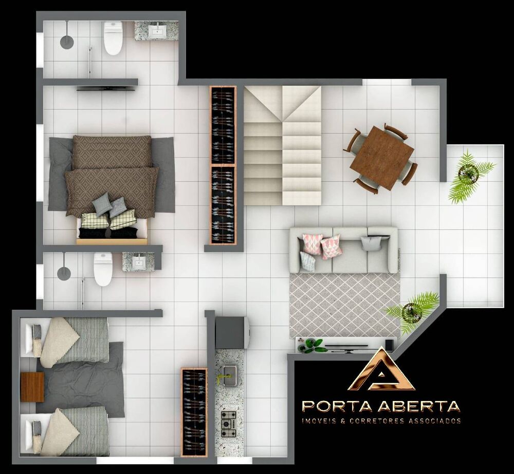 Apartamento, 3 quartos - Foto 2