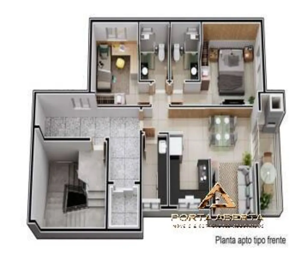 Apartamento, 3 quartos, 68 m² - Foto 8