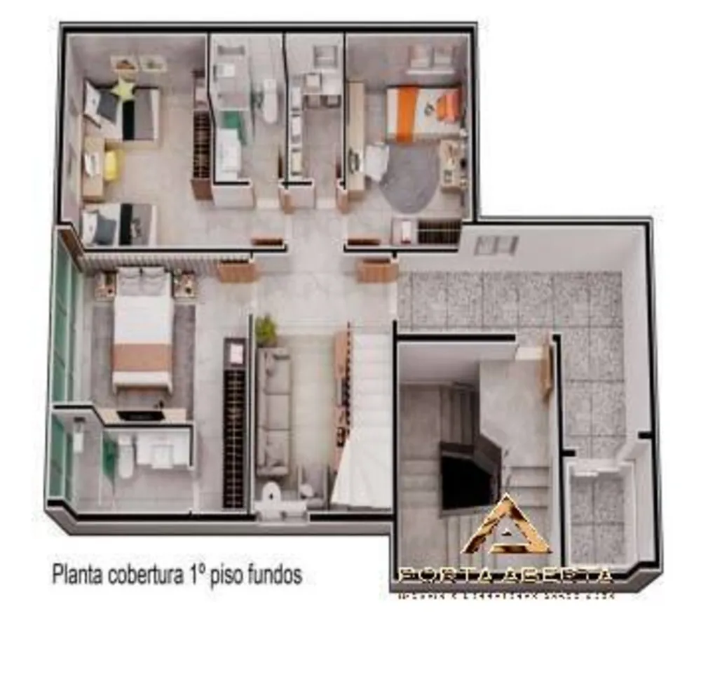 Apartamento, 3 quartos, 68 m² - Foto 4