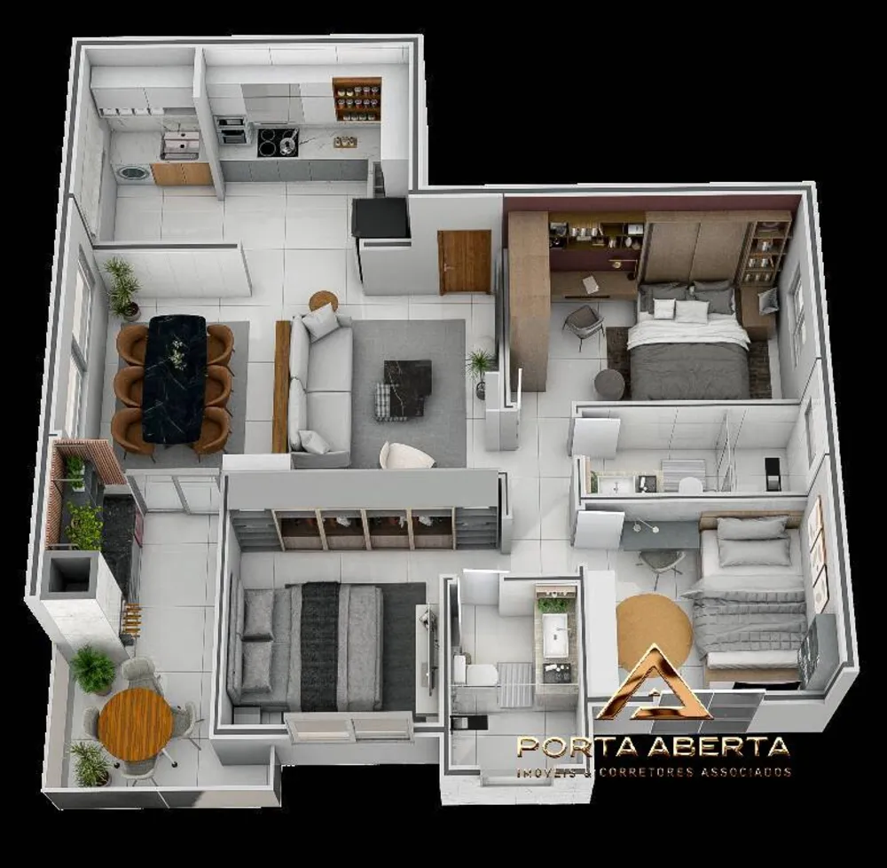 Apartamento, 3 quartos, 100 m² - Foto 7
