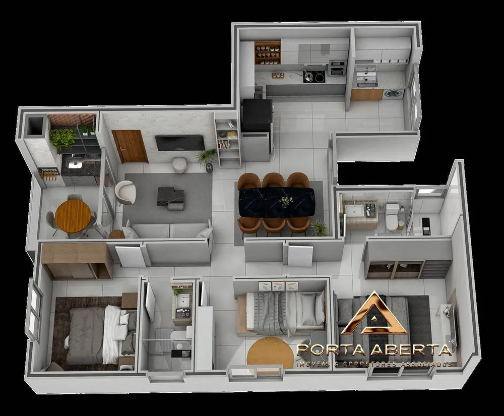 Apartamento, 3 quartos, 90 m² - Foto 5