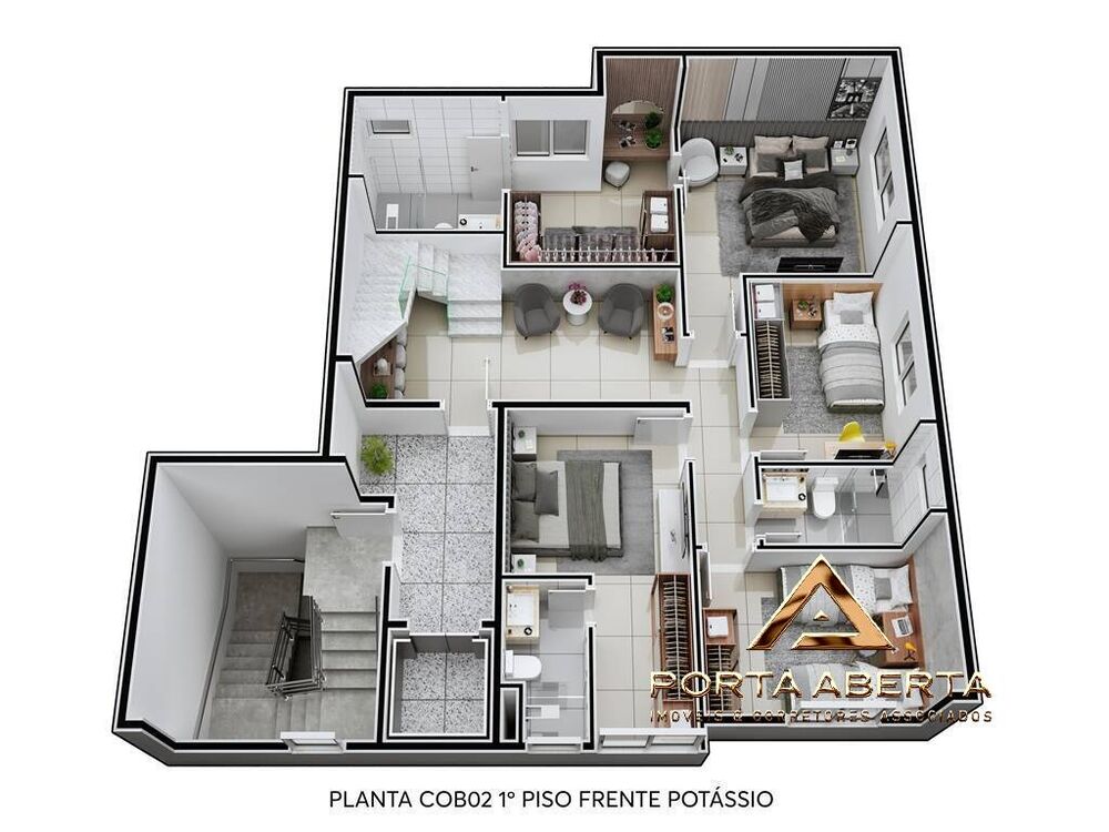 Apartamento à venda com 4 quartos, 180m² - Foto 8