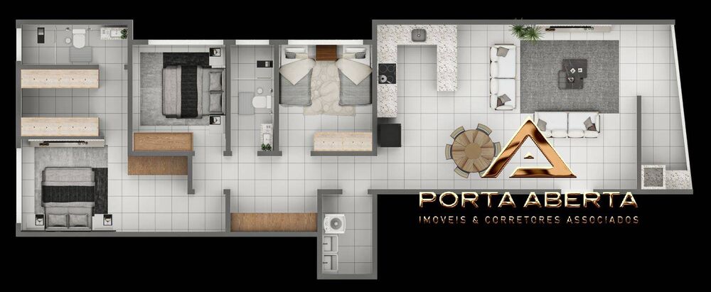 Apartamento, 3 quartos, 116 m² - Foto 3