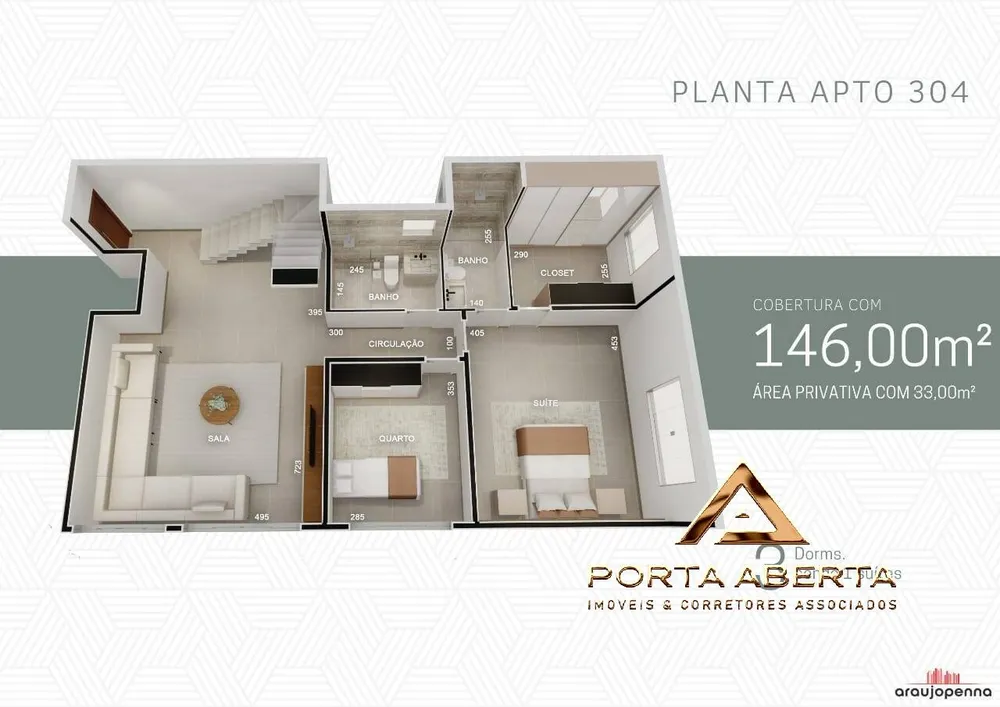 Apartamento, 2 quartos, 146 m² - Foto 12