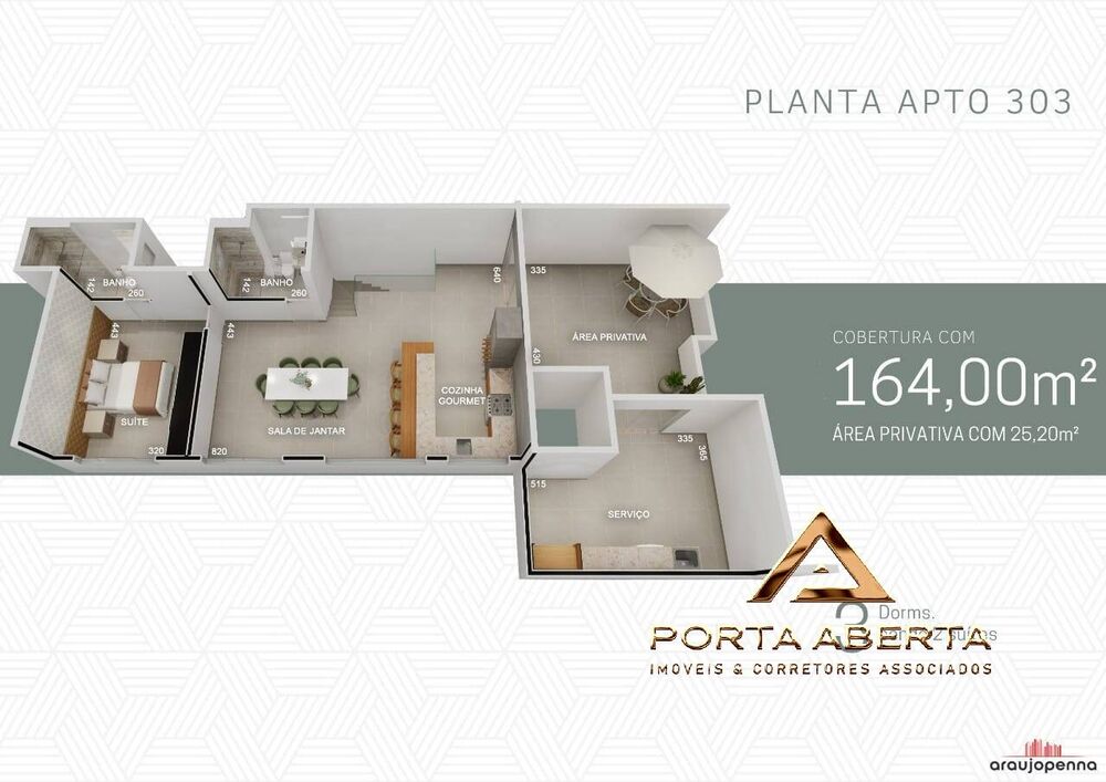 Apartamento, 2 quartos, 146 m² - Foto 3