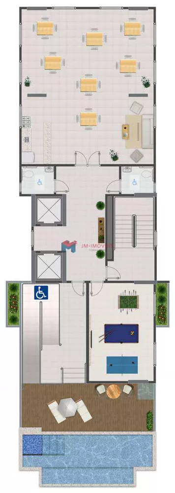 Apartamento à venda com 2 quartos, 55m² - Foto 3