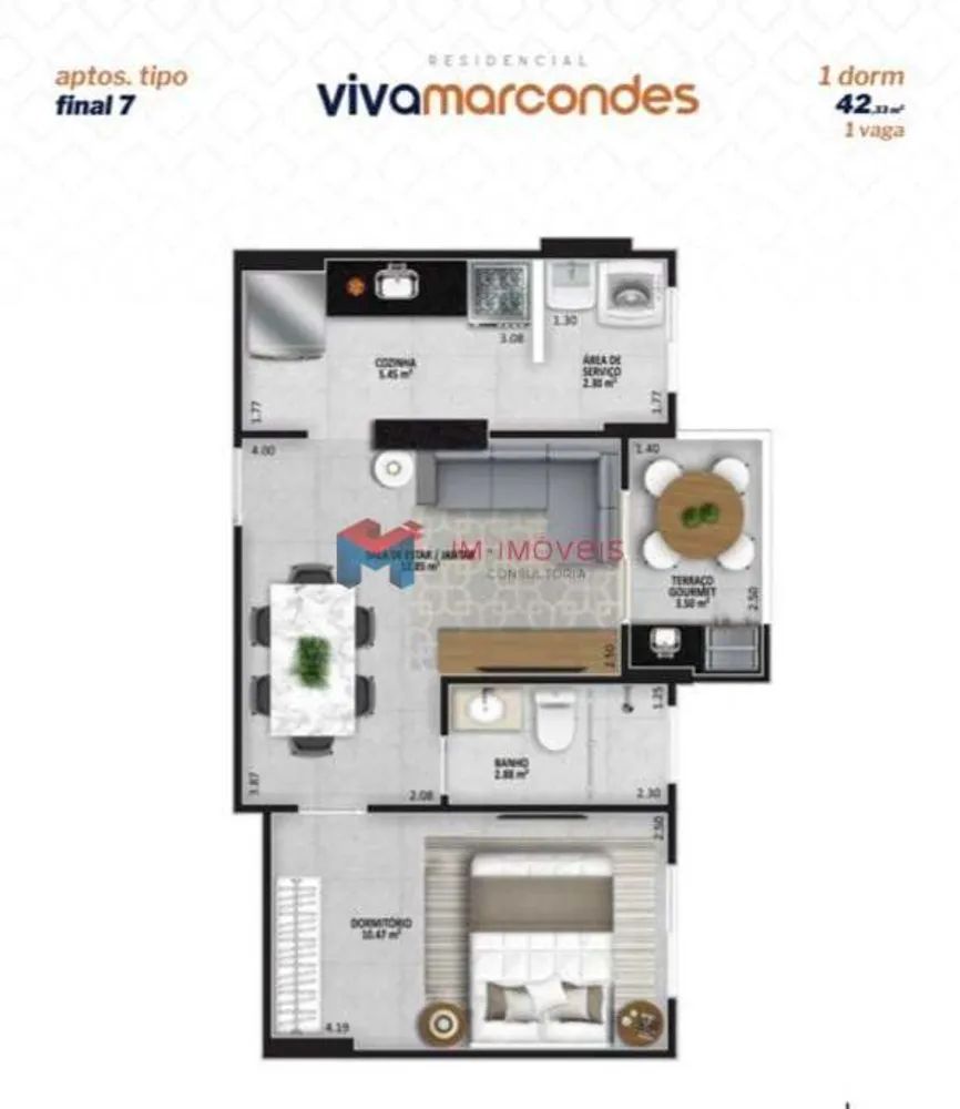 Apartamento, 2 quartos, 62 m² - Foto 17