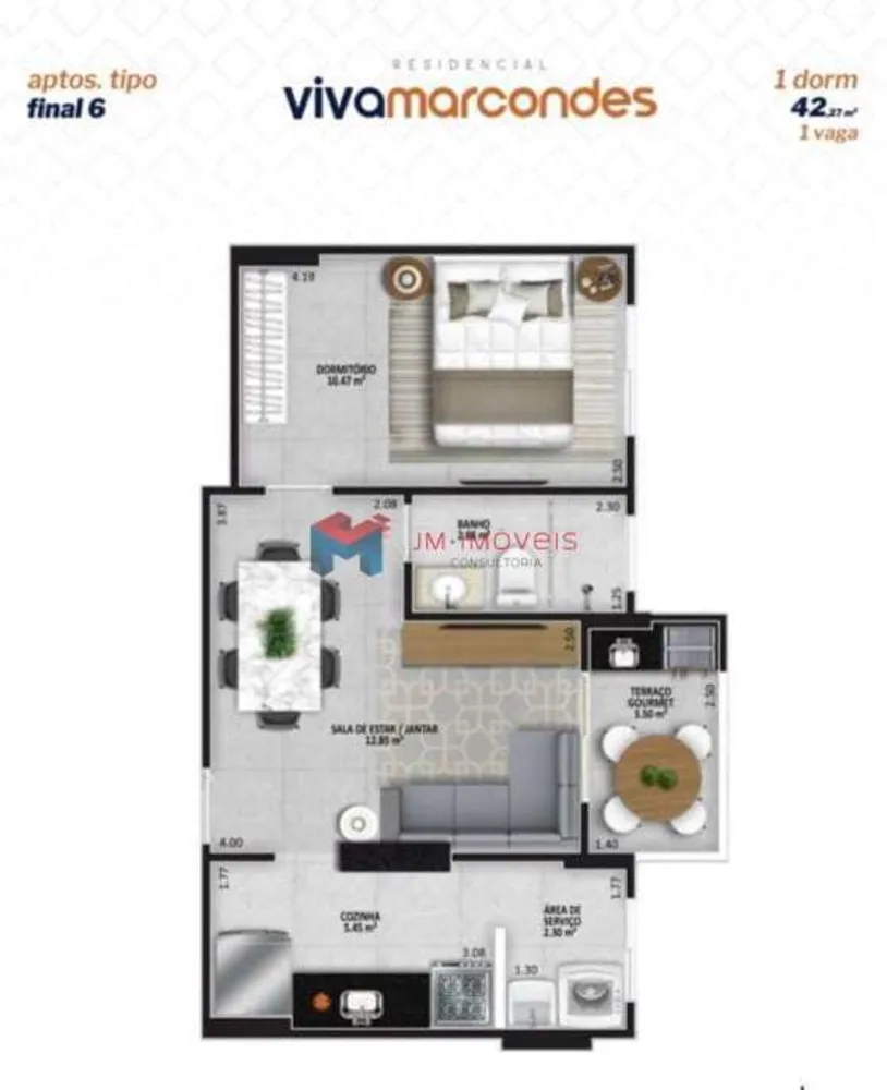 Apartamento, 2 quartos, 62 m² - Foto 27