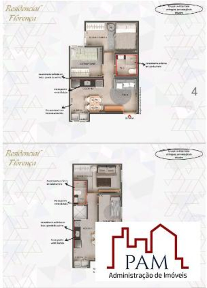 Apartamento, 2 quartos, 41 m² - Foto 2