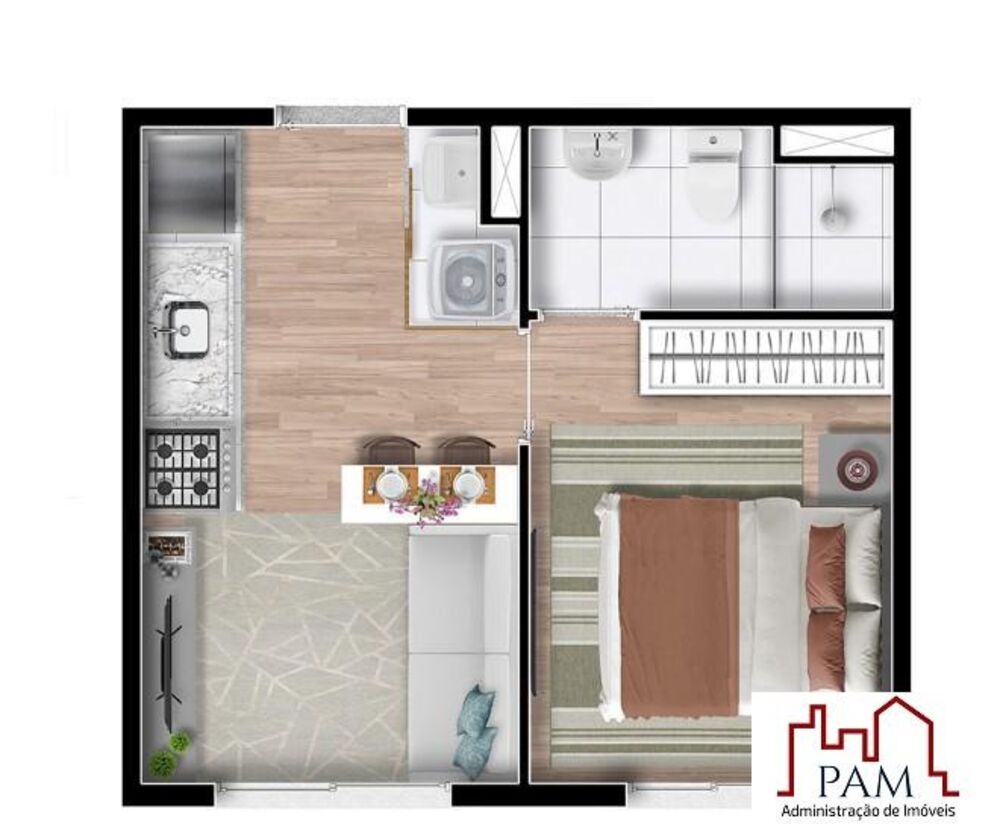 Apartamento, 1 quarto - Foto 10