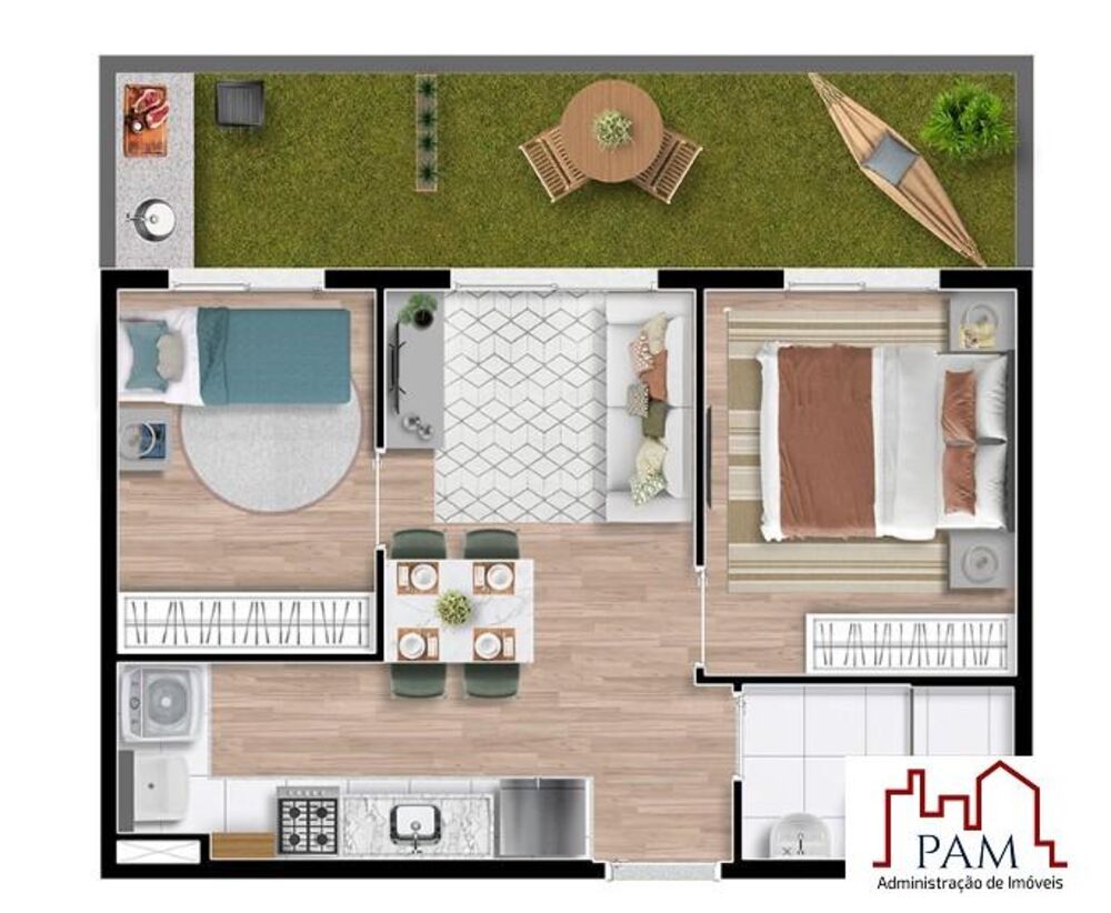 Apartamento, 1 quarto - Foto 11