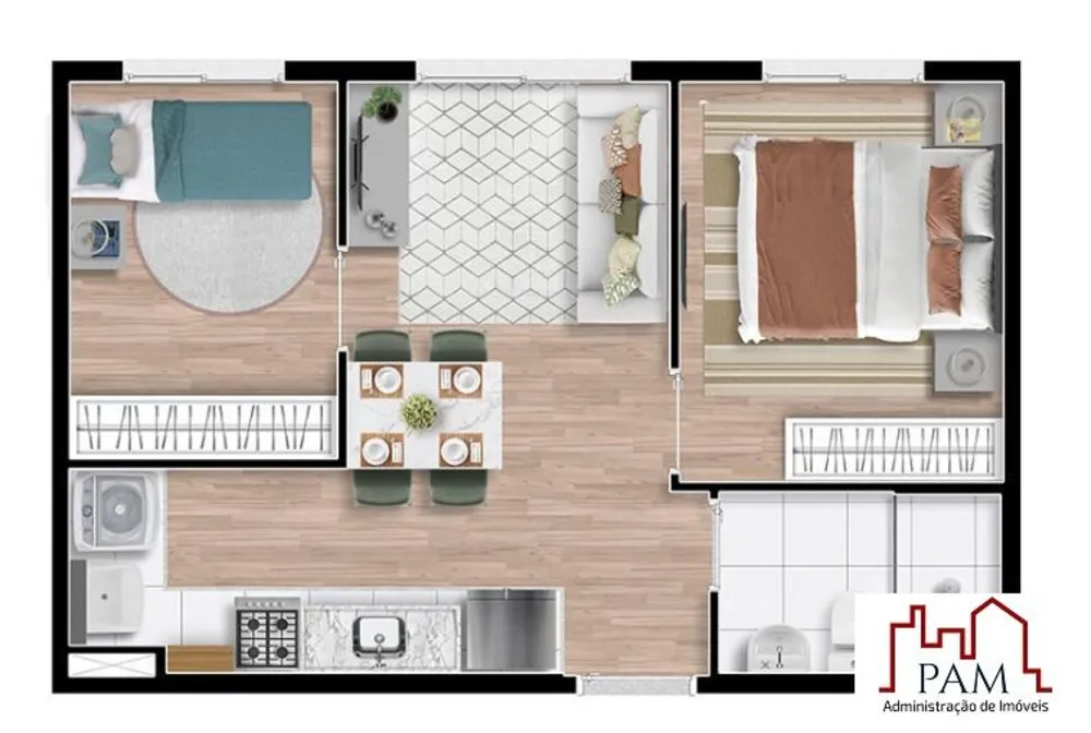 Apartamento, 1 quarto - Foto 18