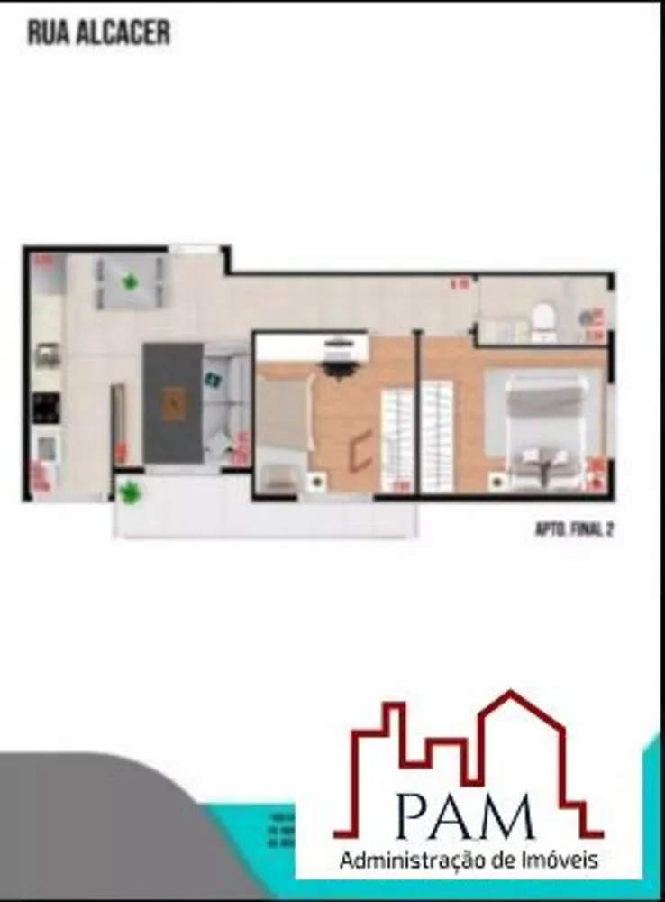Apartamento, 2 quartos, 41 m² - Foto 11