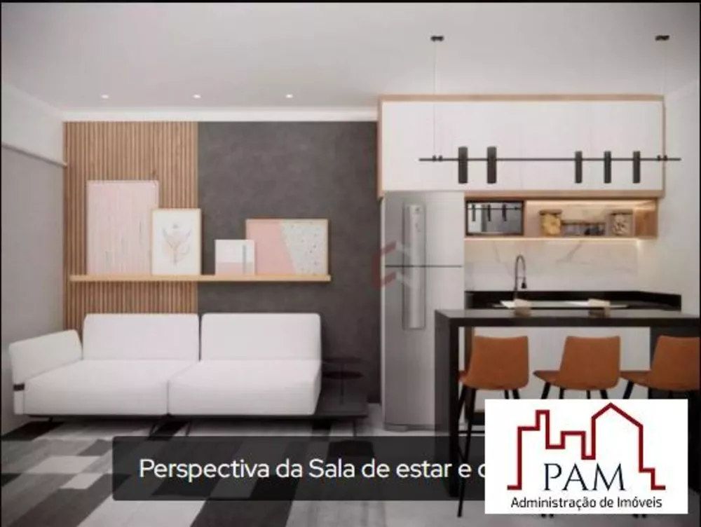 Apartamento à venda com 2 quartos, 40m² - Foto 2