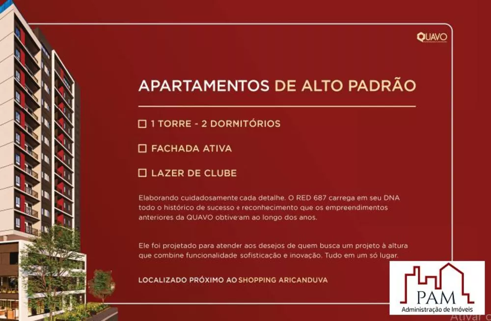 Apartamento à venda com 2 quartos, 40m² - Foto 4