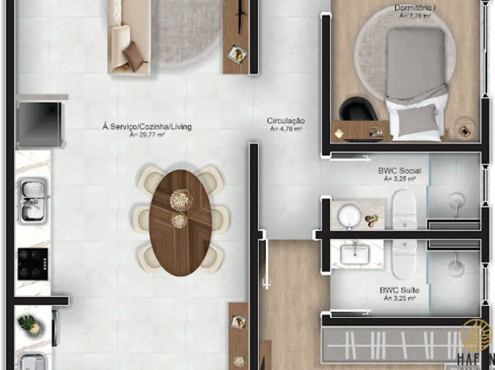 Apartamento, 2 quartos, 75 m² - Foto 15