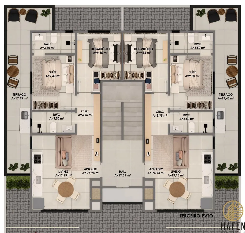 Apartamento, 2 quartos, 70 m² - Foto 6