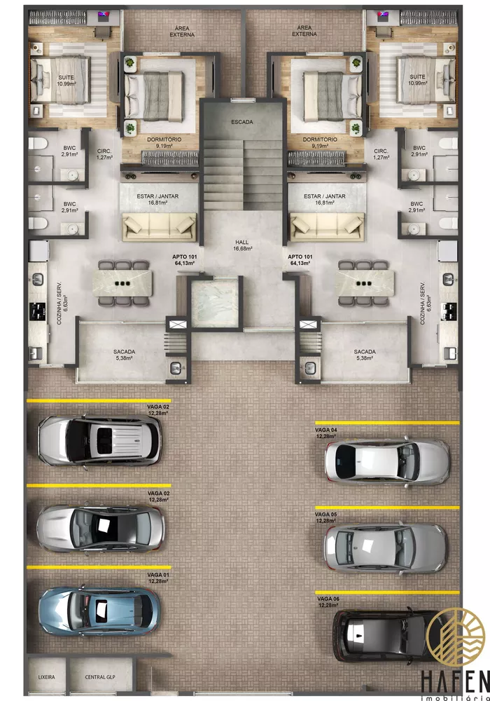 Apartamento, 2 quartos, 64 m² - Foto 4