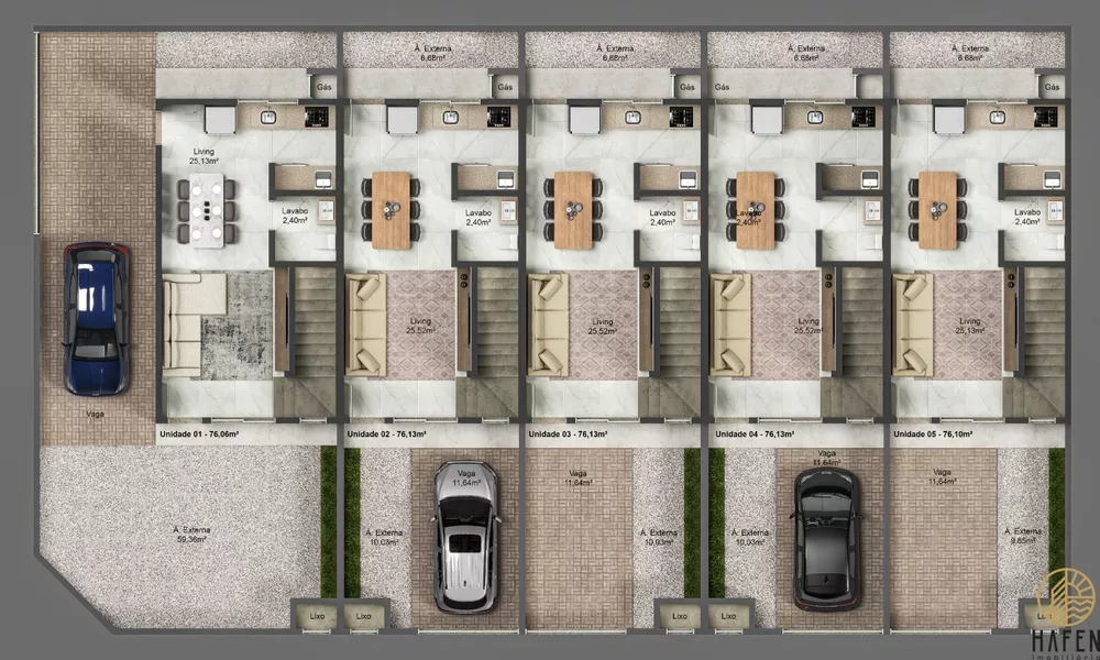 Sobrado, 2 quartos, 76 m² - Foto 4