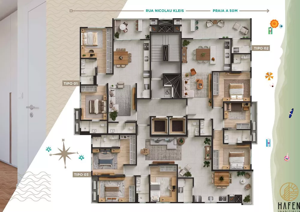 Apartamento, 3 quartos, 106 m² - Foto 2