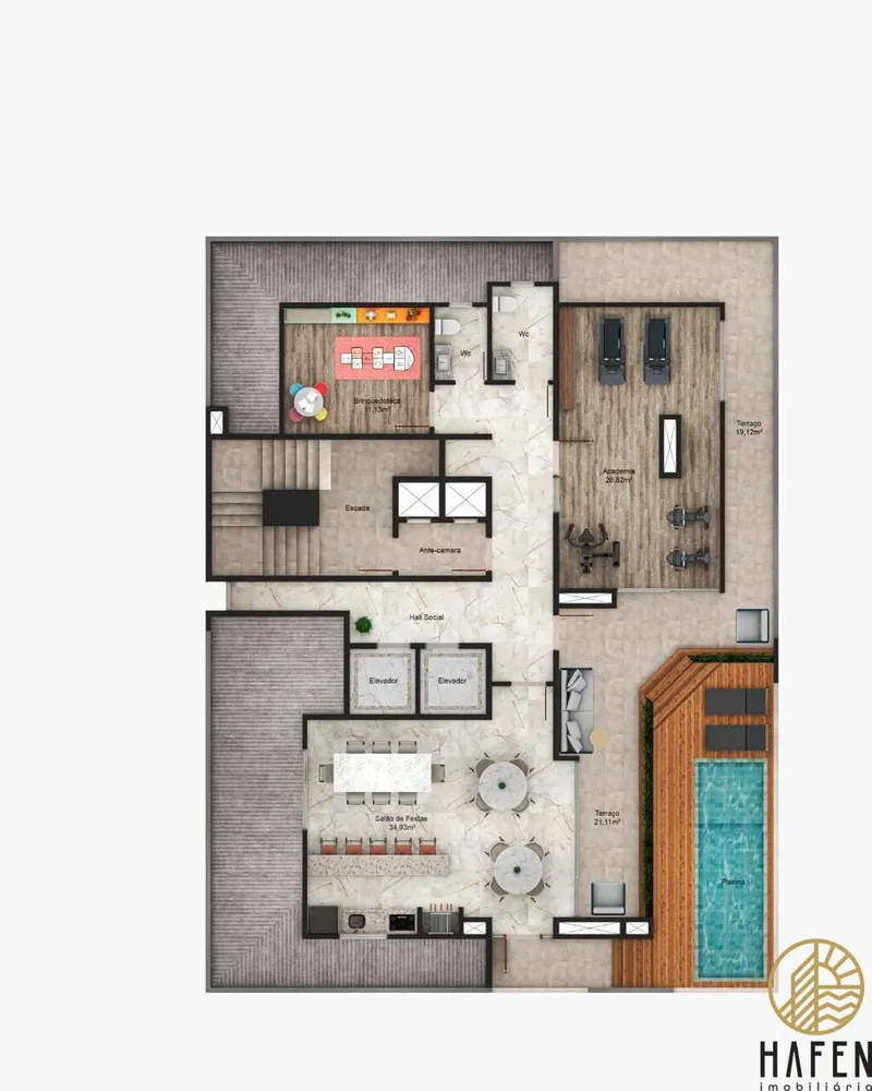 Apartamento, 2 quartos, 66 m² - Foto 6
