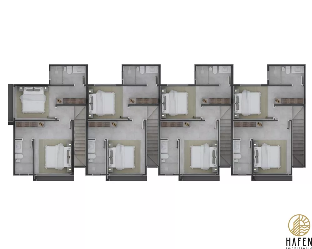 Sobrado, 2 quartos, 81 m² - Foto 1