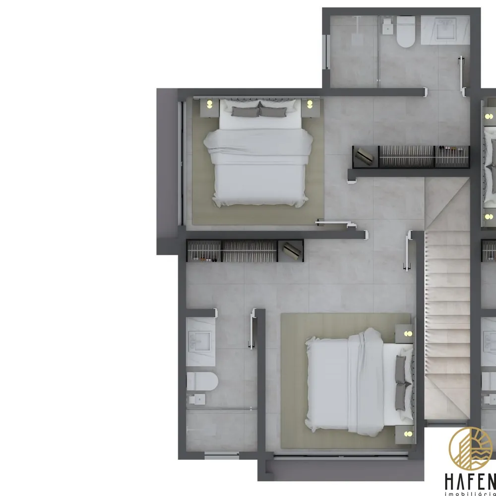 Sobrado, 2 quartos, 81 m² - Foto 5