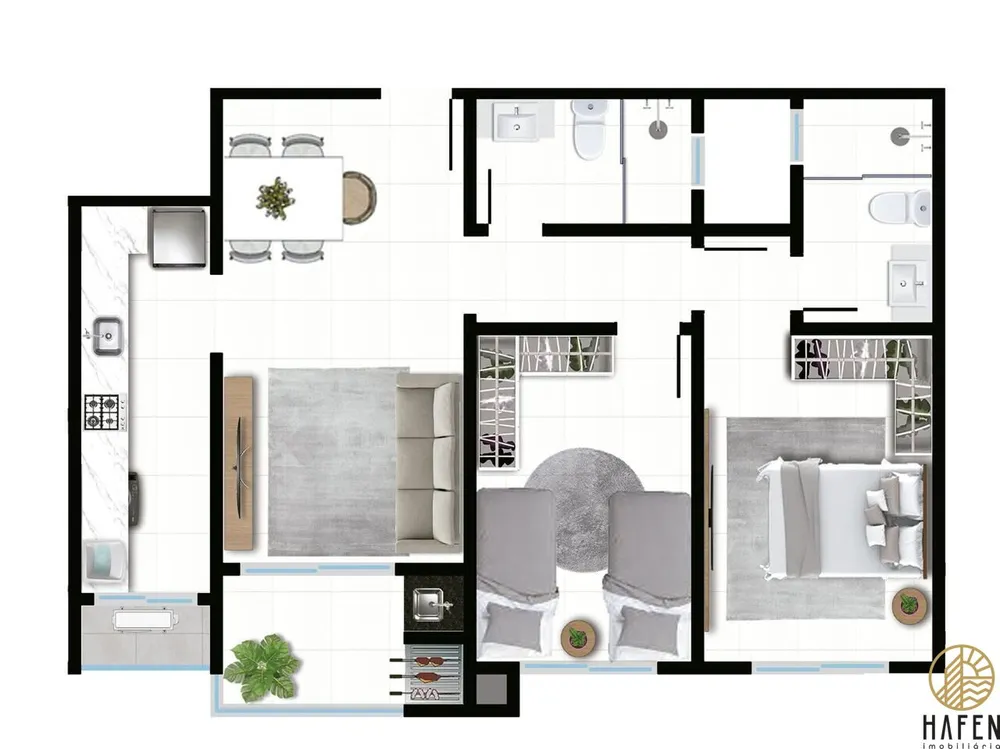 Apartamento, 2 quartos, 77 m² - Foto 20