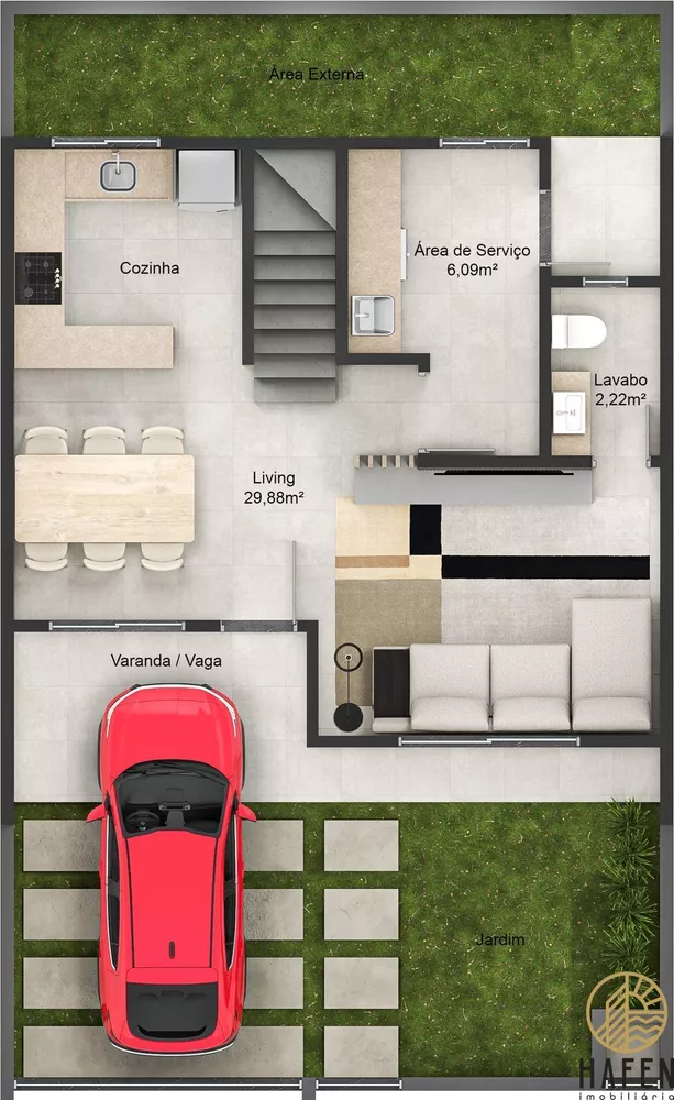 Sobrado, 3 quartos, 98 m² - Foto 4