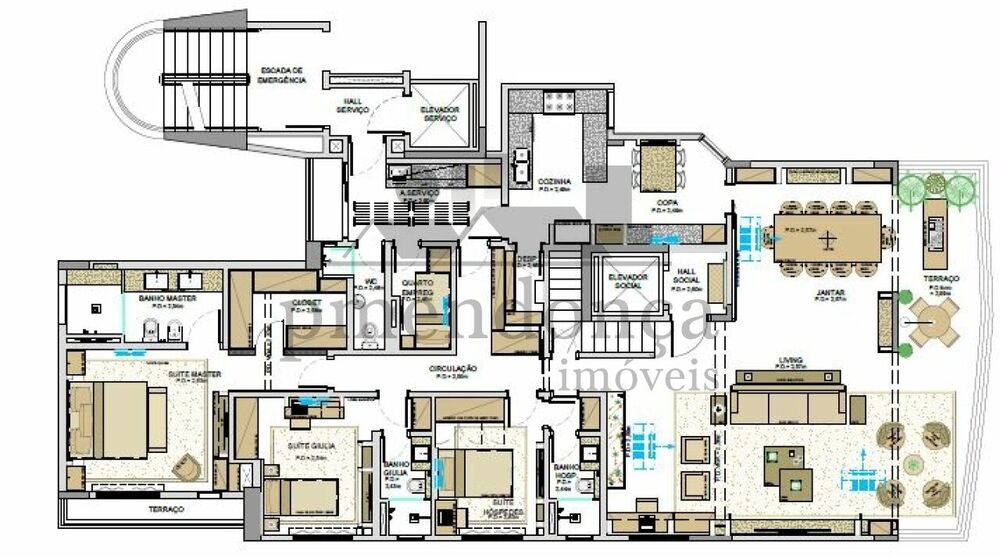Apartamento, 4 quartos, 420 m² - Foto 8