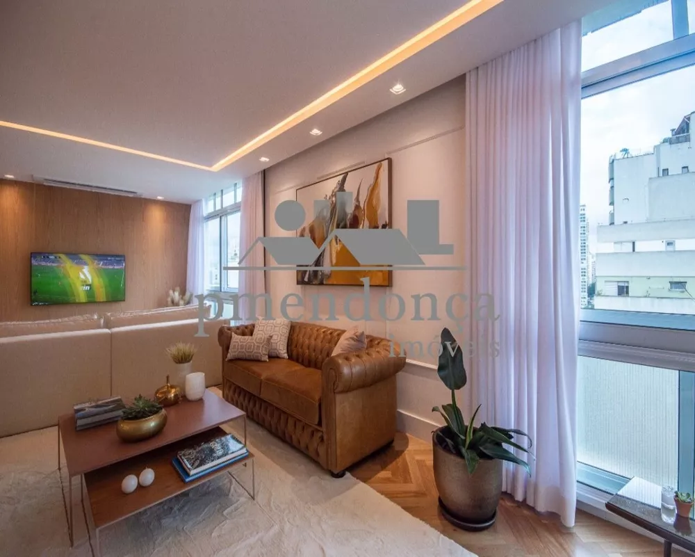 Apartamento à venda com 3 quartos, 140m² - Foto 2