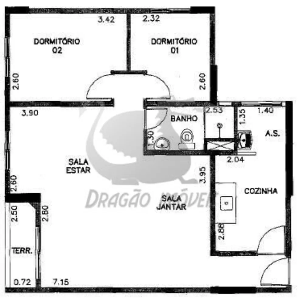 Apartamento, 3 quartos, 63 m² - Foto 4