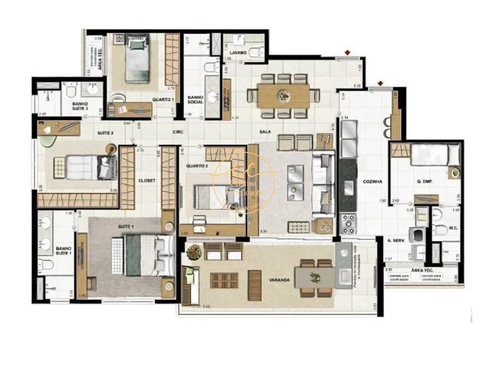 Apartamento, 4 quartos, 153 m² - Foto 16
