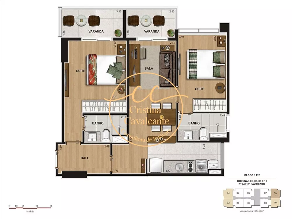 Apartamento, 2 quartos, 67 m² - Foto 12