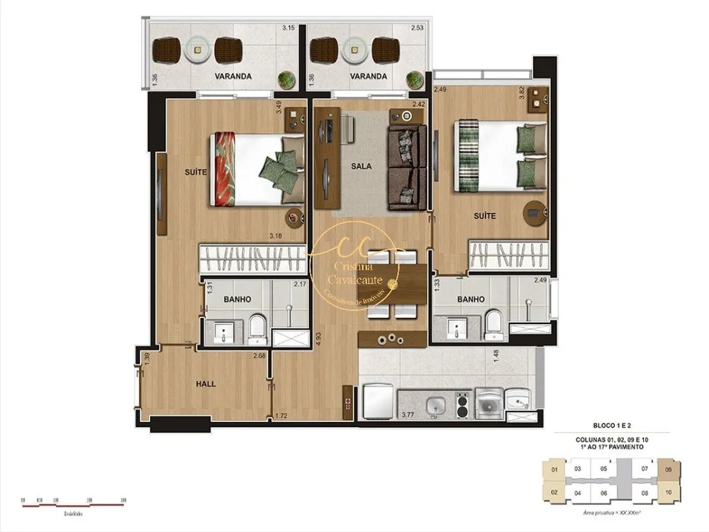 Apartamento, 2 quartos, 67 m² - Foto 24