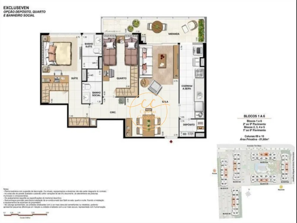 Apartamento, 2 quartos, 81 m² - Foto 22