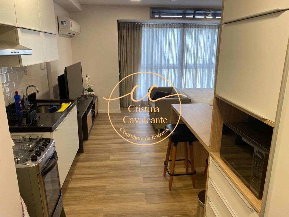 Flat/Apart Hotel à venda com 1 quarto, 33m² - Foto 1