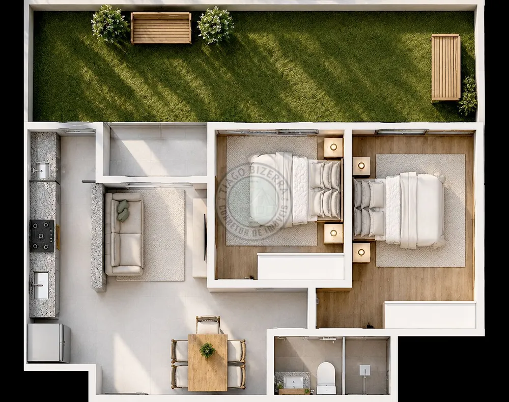 Apartamento, 2 quartos, 50 m² - Foto 24