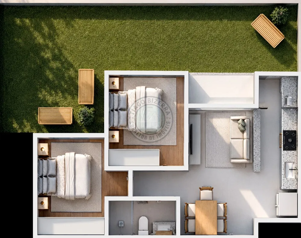 Apartamento, 2 quartos, 50 m² - Foto 23
